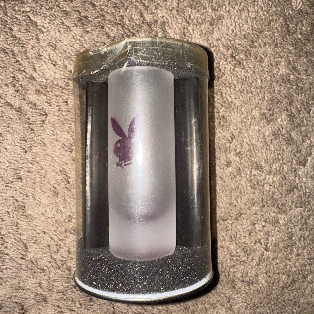 PLAYBOY Frosted Shot Glass Set